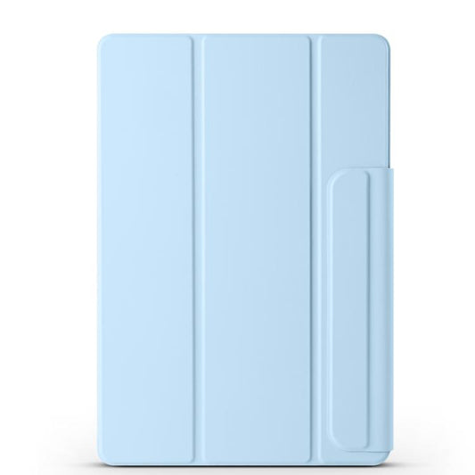 For Huawei MatePad Pro 12.2 Trifold Magnetic Split Acrylic Leather Tablet Case(Ice Blue) by bashfashion