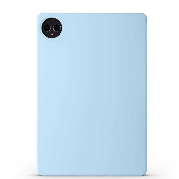 For Huawei MatePad Pro 12.2 Trifold Magnetic Split Acrylic Leather Tablet Case(Ice Blue) by bashfashion