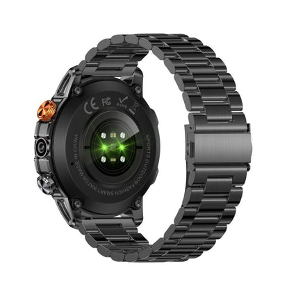 BH11 4G LTE Android 8.1 Smart Watch, 2GB+16GB, Unisoc 8541 Quad Core, Support Heart Rate / Blood Oxygen(Black Steel) by bashfashion