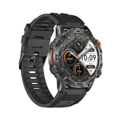 BH11 4G LTE Android 8.1 Smart Watch, 2GB+16GB, Unisoc 8541 Quad Core, Support Heart Rate / Blood Oxygen(Black Silicone) by bashfashion