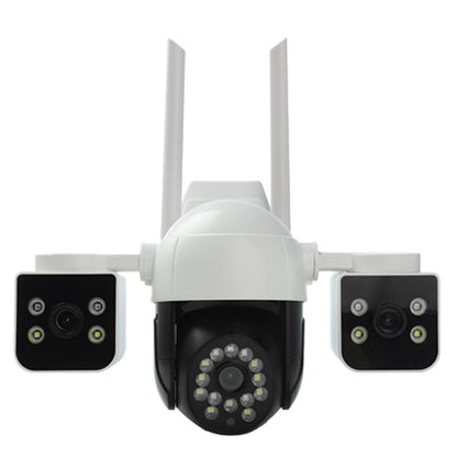 QX155 6MP Triple Camera WiFi Version Supports Humanoid Detection(US Plug) by bashfashion