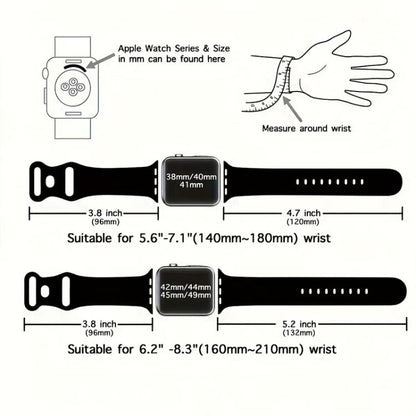 For Apple Watch 46mm / 49mm / 45mm / 44mm xDfind Butterfly Buckle Silicone Watch Band(Navy Blue) by xDfind