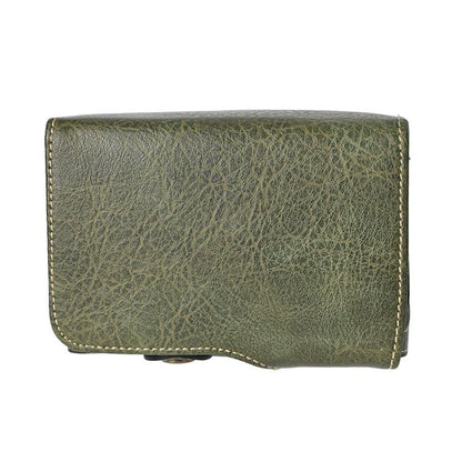 For FUJIFILM X-M5 Retro Litchi Texture Leather Full Body Camera Case Bag with Strap(Green) by bashfashion