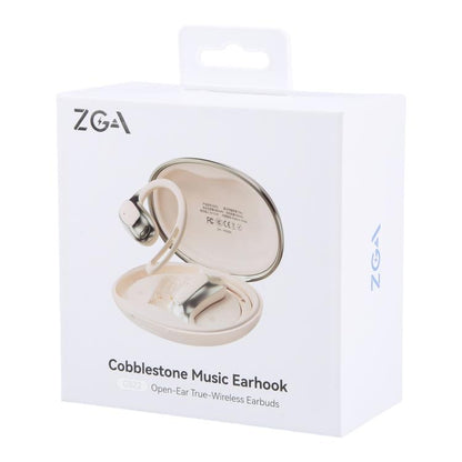 ZGA GS22 Pebble Open Wireless Bluetooth Earphone(Beige) by ZGA