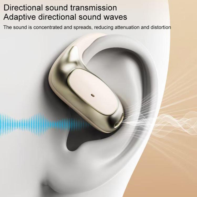 ZGA GS22 Pebble Open Wireless Bluetooth Earphone(Beige) by ZGA