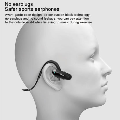 Hileo Hi70 Ear-Hook Sports Air Conduction Wireless Earphone(Navy Blue) by Hileo