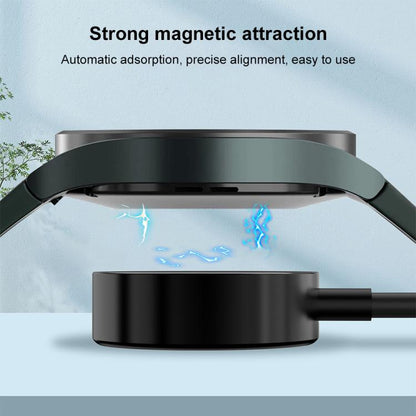 For Samsung Galaxy Watch Ultra / 7 / 6 / 5 Pro / 4 / 3 xDfind Aluminum Alloy Magnetic Charging Cable, Port:USB-C(Black) by xDfind