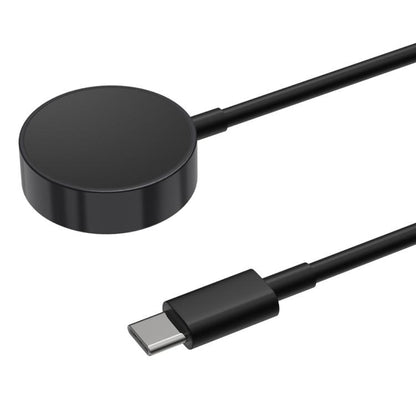 For Samsung Galaxy Watch Ultra / 7 / 6 / 5 Pro / 4 / 3 xDfind Aluminum Alloy Magnetic Charging Cable, Port:USB-C(Black) by xDfind