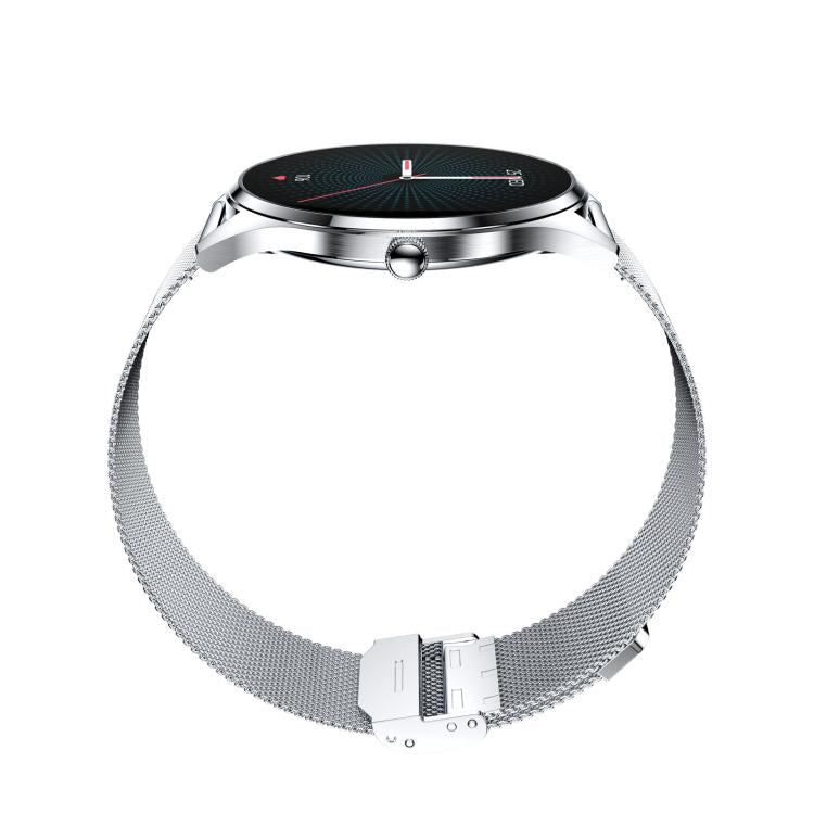 H77 1.43 inch AMOLED Screen Health & Fitness Smart Watch IP67 Waterproof Support BT Call(Silver) by bashfashion