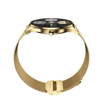 H77 1.43 inch AMOLED Screen Health & Fitness Smart Watch IP67 Waterproof Support BT Call(Gold) by bashfashion