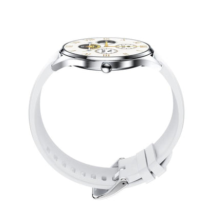 H77 1.43 inch AMOLED Screen Health & Fitness Smart Watch IP67 Waterproof Support BT Call(White) by bashfashion