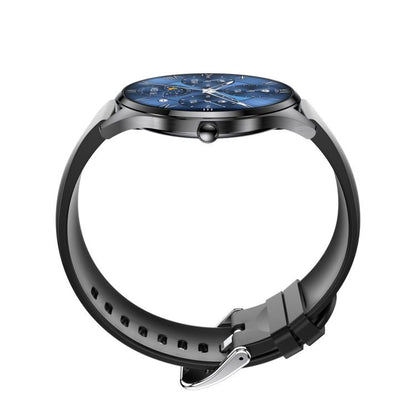 H77 1.43 inch AMOLED Screen Health & Fitness Smart Watch IP67 Waterproof Support BT Call(Black) by bashfashion