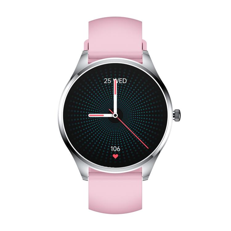H77 1.43 inch AMOLED Screen Health & Fitness Smart Watch IP67 Waterproof Support BT Call(Pink) by bashfashion
