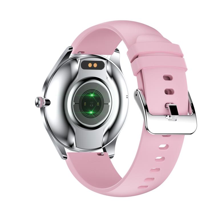 H77 1.43 inch AMOLED Screen Health & Fitness Smart Watch IP67 Waterproof Support BT Call(Pink) by bashfashion