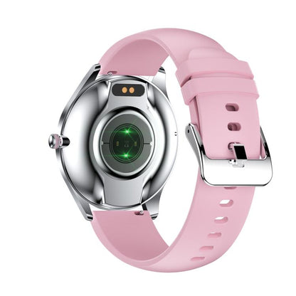 H77 1.43 inch AMOLED Screen Health & Fitness Smart Watch IP67 Waterproof Support BT Call(Pink) by bashfashion