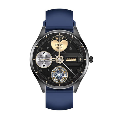 H77 1.43 inch AMOLED Screen Health & Fitness Smart Watch IP67 Waterproof Support BT Call(Blue) by bashfashion