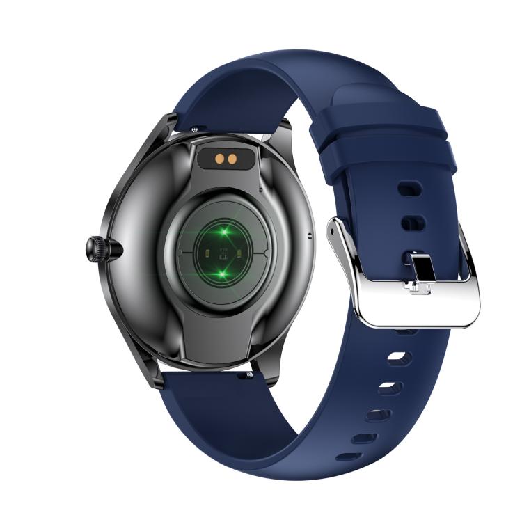 H77 1.43 inch AMOLED Screen Health & Fitness Smart Watch IP67 Waterproof Support BT Call(Blue) by bashfashion