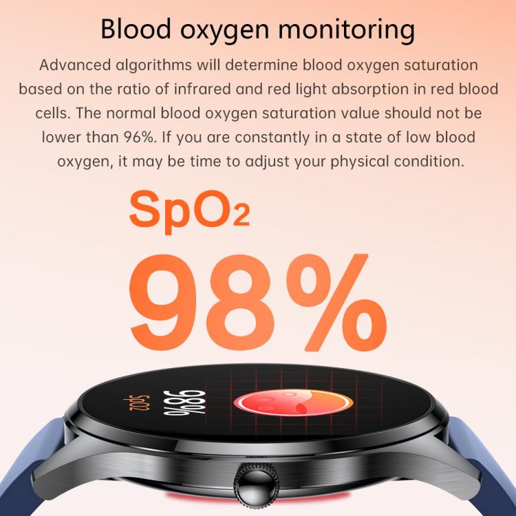 H77 1.43 inch AMOLED Screen Health & Fitness Smart Watch IP67 Waterproof Support BT Call(Pink) by bashfashion