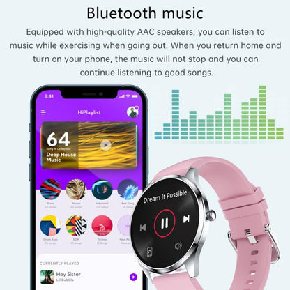 H77 1.43 inch AMOLED Screen Health & Fitness Smart Watch IP67 Waterproof Support BT Call(Gold) by bashfashion