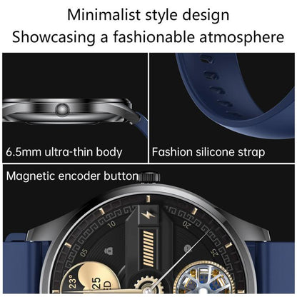 H77 1.43 inch AMOLED Screen Health & Fitness Smart Watch IP67 Waterproof Support BT Call(Beige) by bashfashion