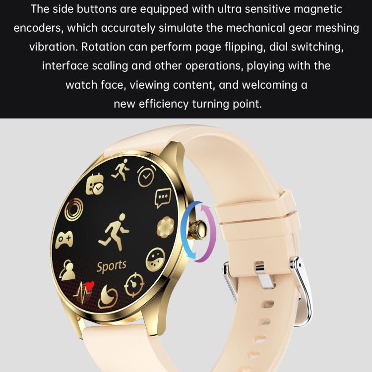 H77 1.43 inch AMOLED Screen Health & Fitness Smart Watch IP67 Waterproof Support BT Call(Grey) by bashfashion