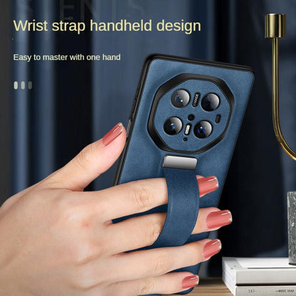 For Huawei Mate 70 RS Ultimate SULADA PC Hybrid Leather Texture Skin Feel Precise Hole Phone Case(Black) by SULADA