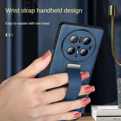 For Huawei Mate 70 Pro / Mate 70 Pro+ SULADA PC Hybrid Leather Texture Skin Feel Precise Hole Phone Case(Black) by SULADA