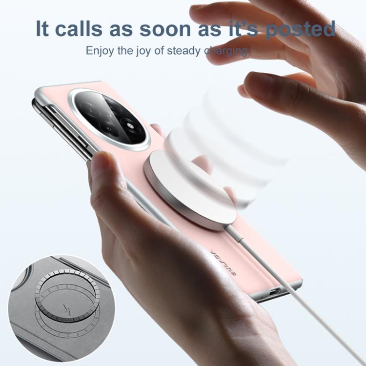 For OPPO Find N5 SULADA Skin Feel Liquid Leather Shockproof Phone Case(Black) by SULADA