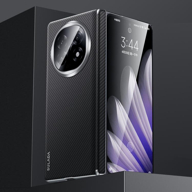 For OPPO Find N5 SULADA 600D Kevlar Texture PC Shockproof Phone Case(Black) by SULADA