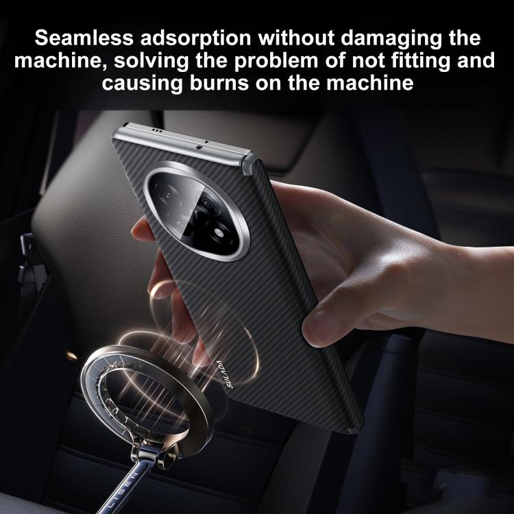 For OPPO Find N5 SULADA 600D Kevlar Texture PC Shockproof Phone Case(Black) by SULADA