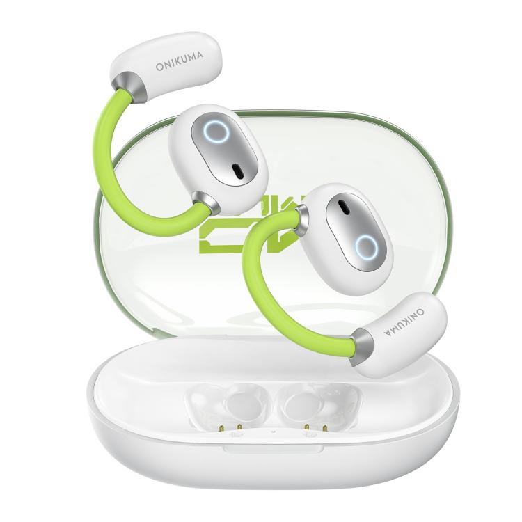 ONIKUMA T25 Sport Wireless Bluetooth Earphone(White) by ONIKUMA