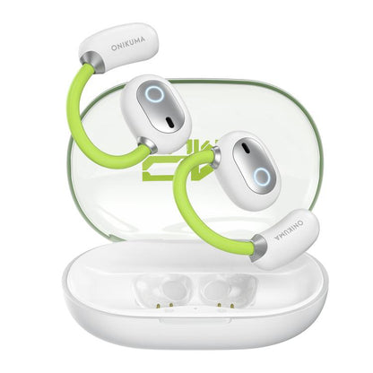 ONIKUMA T25 Sport Wireless Bluetooth Earphone(White) by ONIKUMA