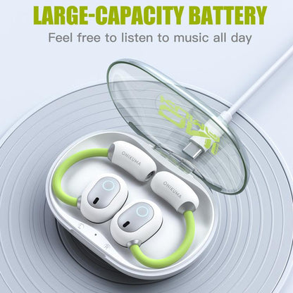 ONIKUMA T25 Sport Wireless Bluetooth Earphone(White) by ONIKUMA