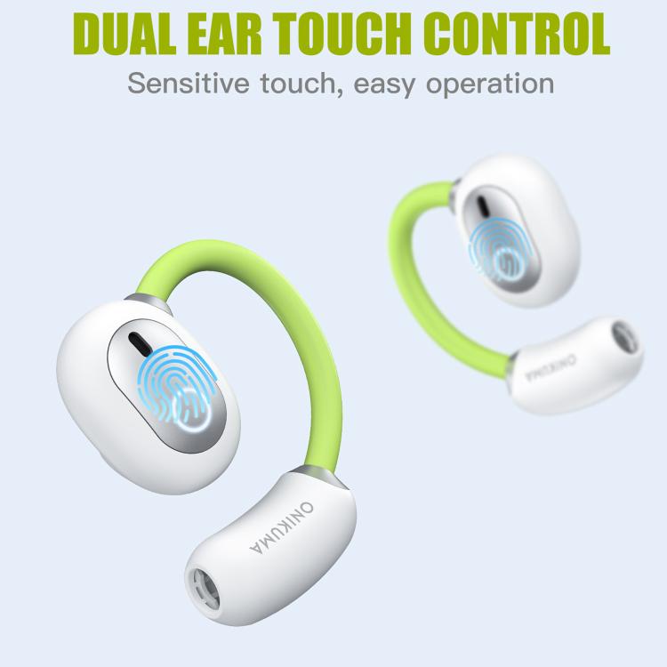 ONIKUMA T25 Sport Wireless Bluetooth Earphone(White) by ONIKUMA