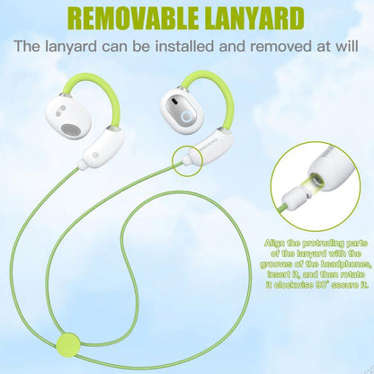 ONIKUMA T25 Sport Wireless Bluetooth Earphone(White) by ONIKUMA