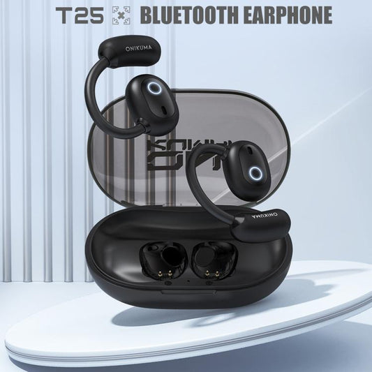 ONIKUMA T25 Sport Wireless Bluetooth Earphone(Black) by ONIKUMA