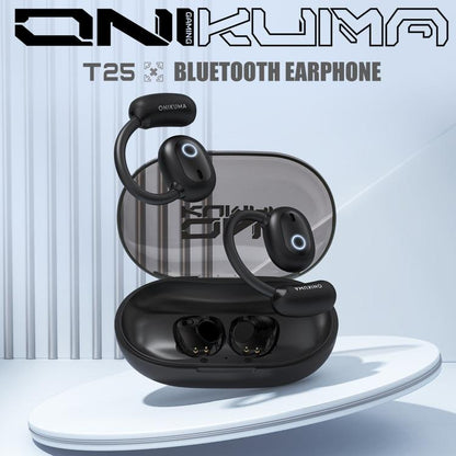 ONIKUMA T25 Sport Wireless Bluetooth Earphone(Black) by ONIKUMA