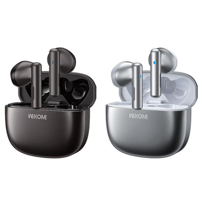 WK WS-19 Kinvoice Series Metal TWS Wireless Earbuds(Silver) by WK