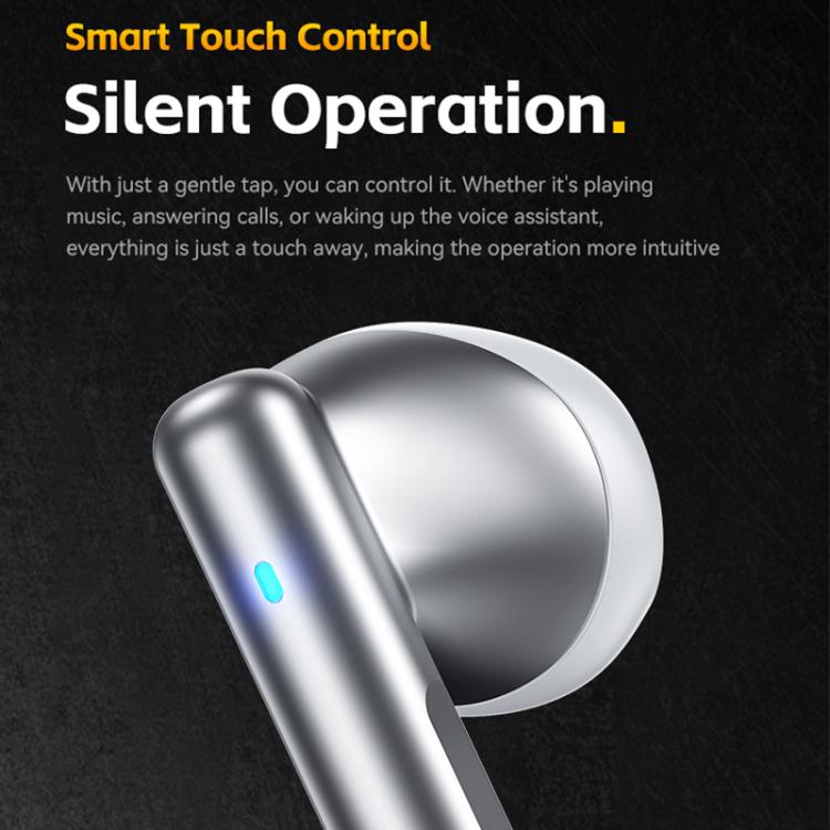 WK WS-19 Kinvoice Series Metal TWS Wireless Earbuds(Tarnish) by WK