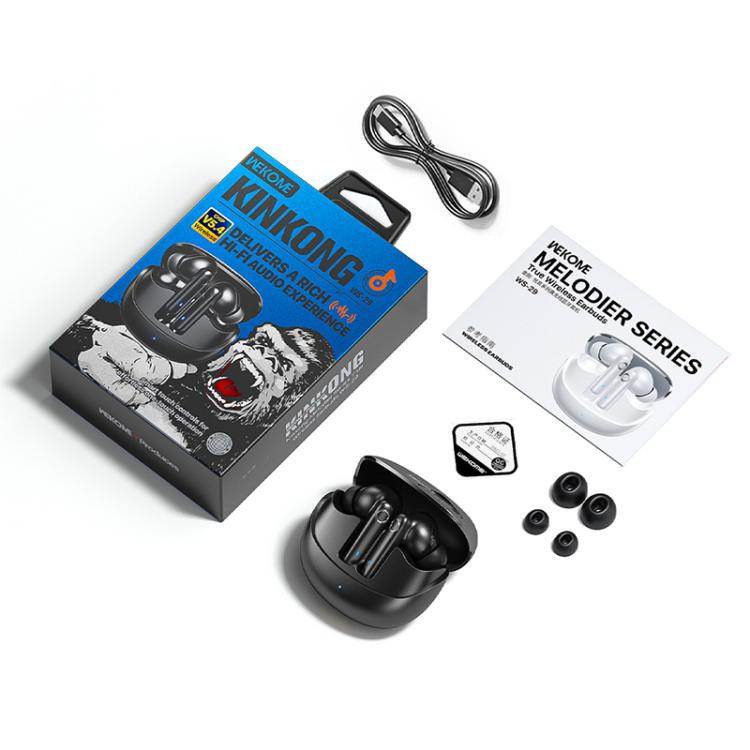 WK WS-29 Melodier Series True Wireless Earbuds(White) by WK