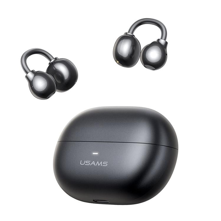 USAMS Echo R02 Clip-On Wireless Bluetooth Earphones(Tarnish) by USAMS