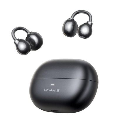 USAMS Echo R02 Clip-On Wireless Bluetooth Earphones(Tarnish) by USAMS