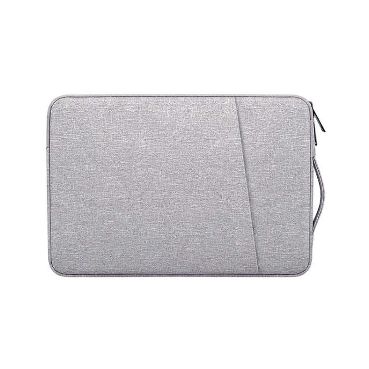 ND01D Felt Sleeve Protective Case Carrying Bag for 14.1 inch Laptop(Grey) by bashfashion