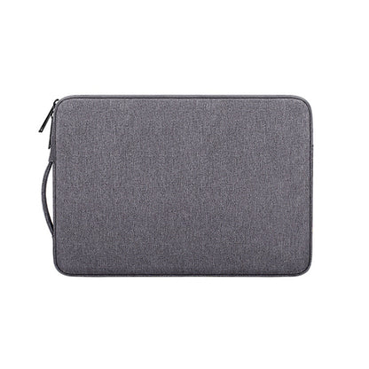 ND01D Felt Sleeve Protective Case Carrying Bag for 14.1 inch Laptop(Dark Grey) by bashfashion