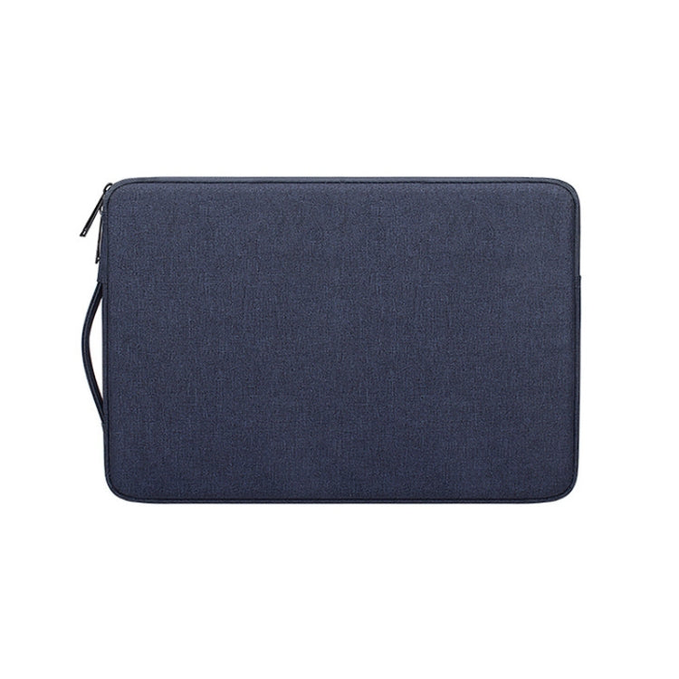 ND01D Felt Sleeve Protective Case Carrying Bag for 14.1 inch Laptop(Navy Blue) by bashfashion