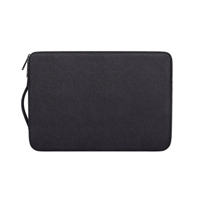 ND01D Felt Sleeve Protective Case Carrying Bag for 15.4 inch Laptop(Black) by bashfashion