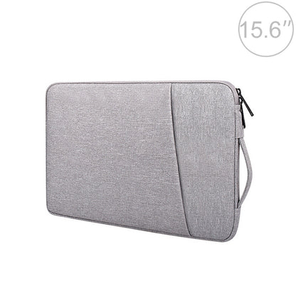 ND01D Felt Sleeve Protective Case Carrying Bag for 15.6 inch Laptop(Grey) by bashfashion