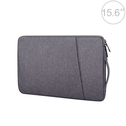 ND01D Felt Sleeve Protective Case Carrying Bag for 15.6 inch Laptop(Dark Grey) by bashfashion