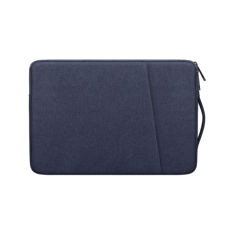 ND01D Felt Sleeve Protective Case Carrying Bag for 15.6 inch Laptop(Navy Blue) by bashfashion