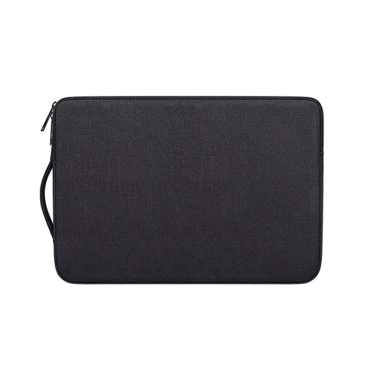ND01D Felt Sleeve Protective Case Carrying Bag for 15.6 inch Laptop(Black) by bashfashion